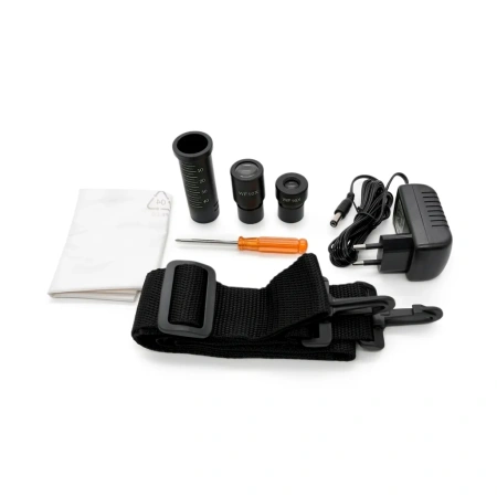 Микроскоп школьный Эврика 40х-1280х в текстильном кейсе